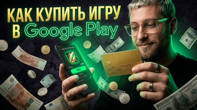Как купить игру в Google Play